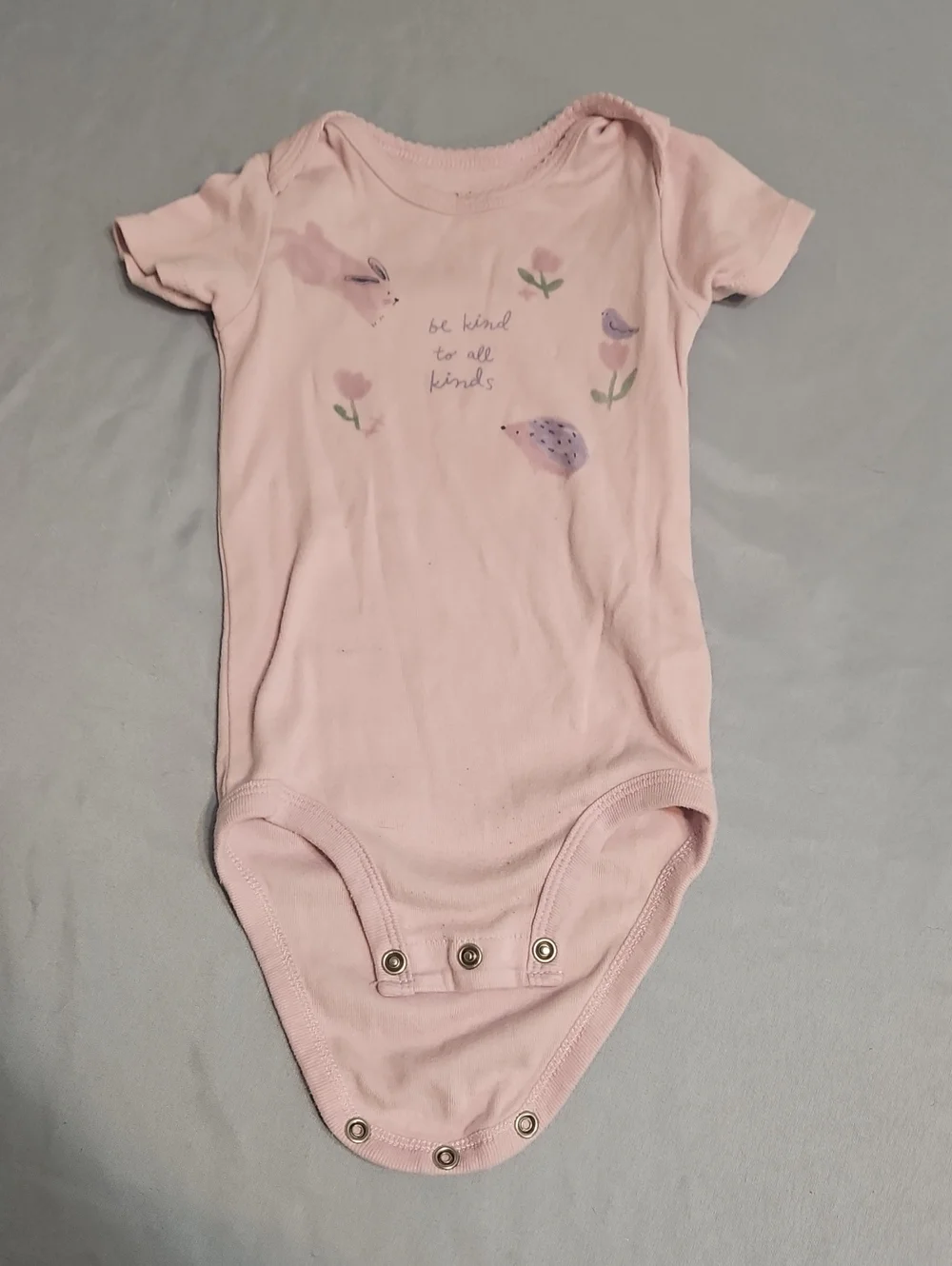 Carter's Lilac Short-Sleeve Bodysuit